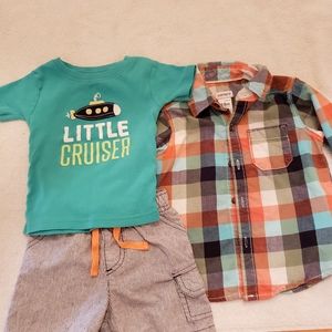 18M boy's clothes by Carter's